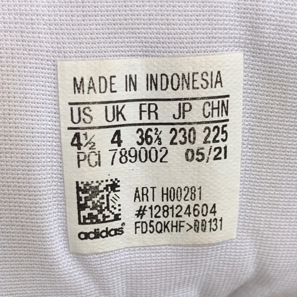 adidas Top Ten High-Top 'White Black Gold' Big Kids Sneakers size 4.5